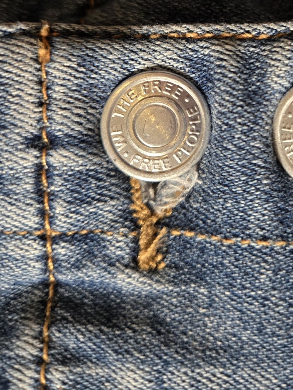 We The Free High Rise Flare Denim Jeans Size 29, Boho Hippie Retro - Picture 7 of 7